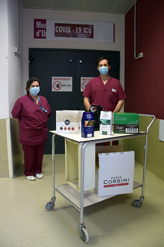 Caffè Corsini dona il suo caffè a 10 ospedali della Toscana. Tante le iniziative dell’azienda per contrastare l’emergenza dettata dal Covid-19
