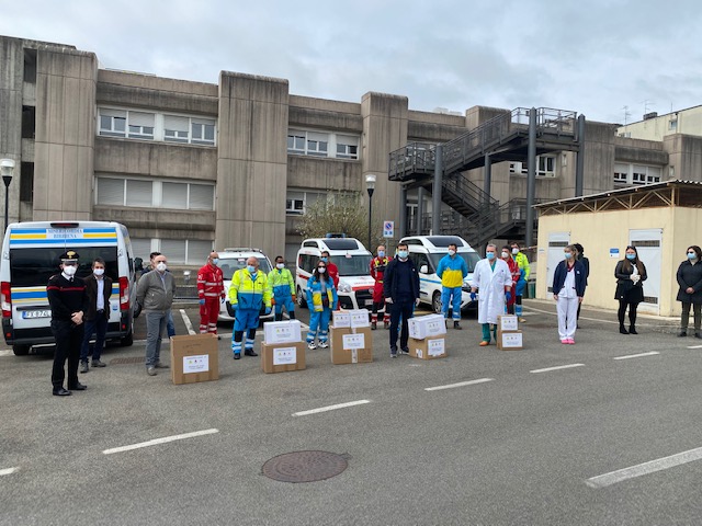 Bibbiena, il tavolo di protezione civile dona all’ospedale materiale di protezione individuale