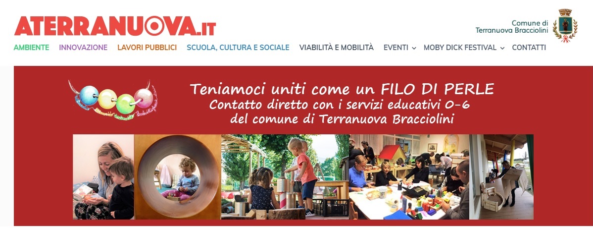 Terranuova, i servizi educativi attivano un filo diretto con le famiglie e i bambini. Uno spazio on line ricco di contenuti