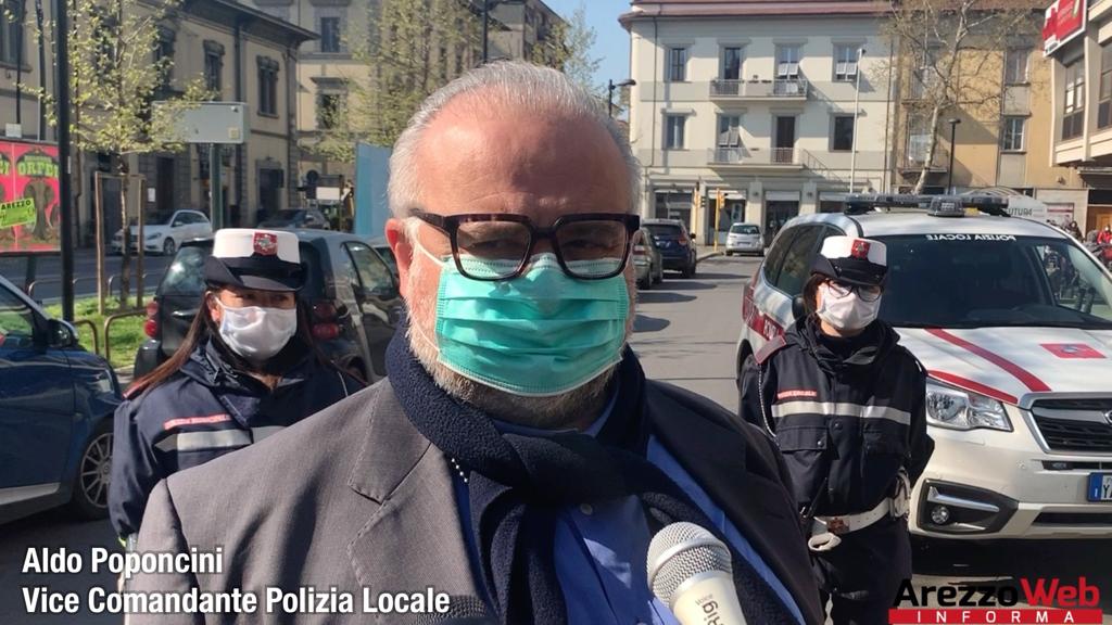 La Pm: “in giro soprattutto anziani e persone col cane. Aretini resistiamo”