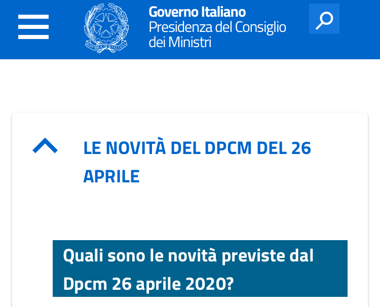 Fase2, tutto quello che c’è da sapere dalle Faq del Governo