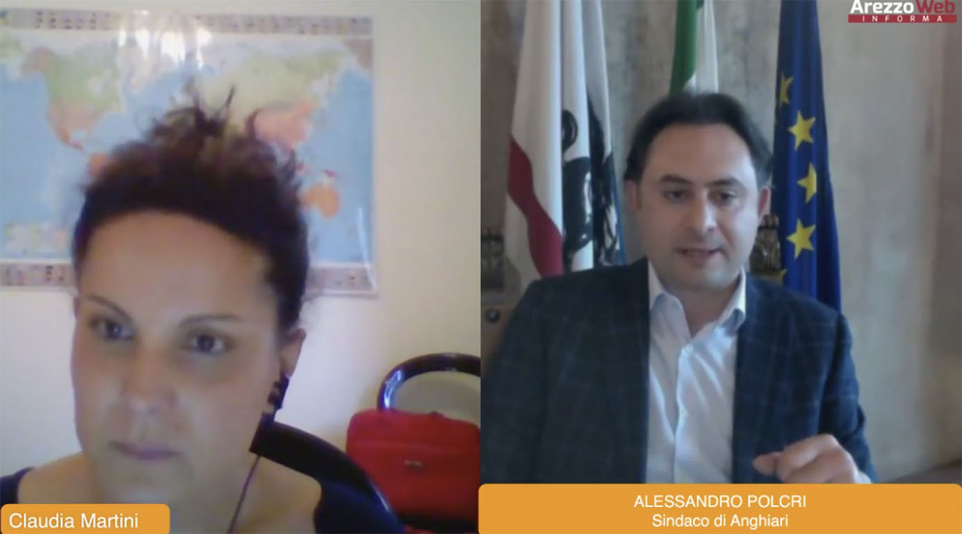 In diretta con Alessandro Polcri Sindaco di Anghiari per parlare della fase 2