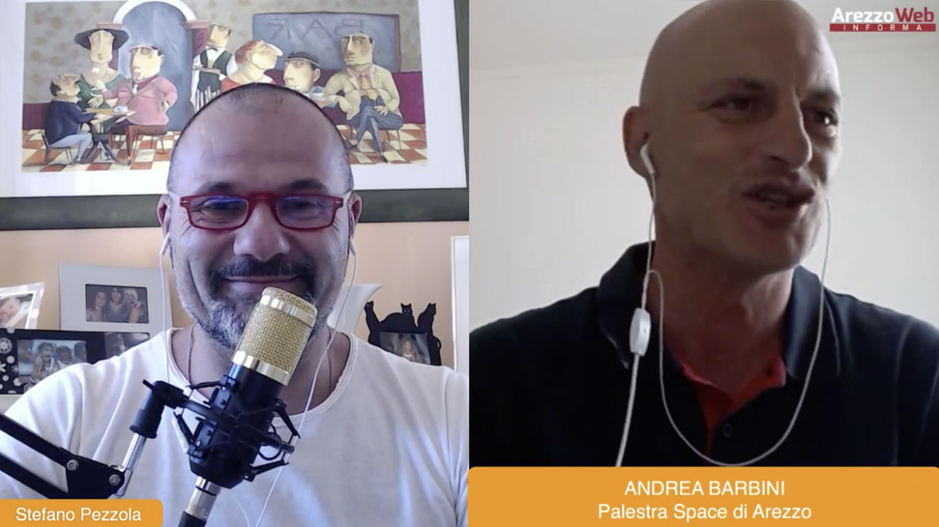In diretta con Andrea Barbini Palestra Space di Arezza