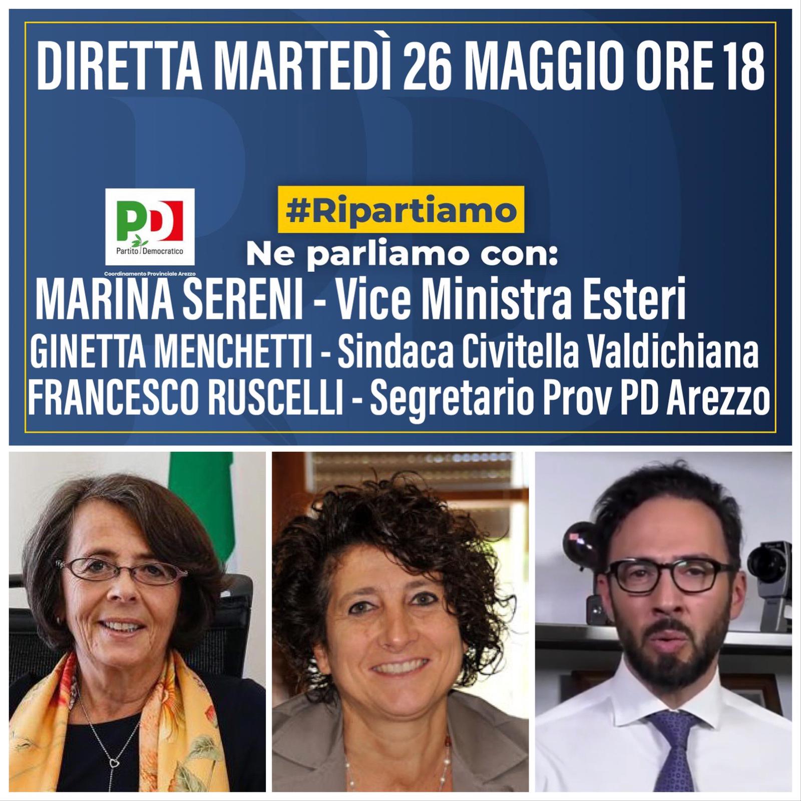 Politica estera ed economia: diretta FB del Pd con la vice Ministra degli esteri