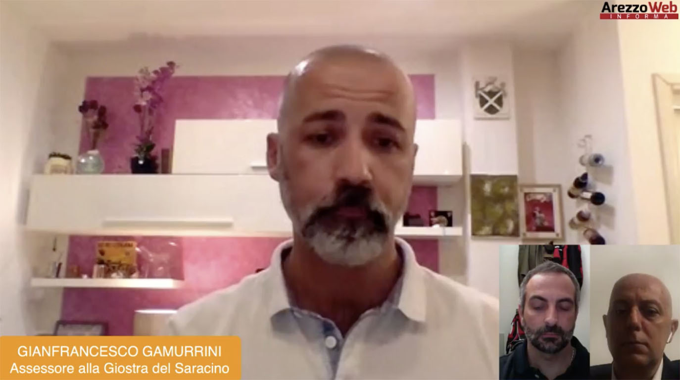 In diretta con Gianfrancesco Gamurrini Assessore alla Giostra del Saracino