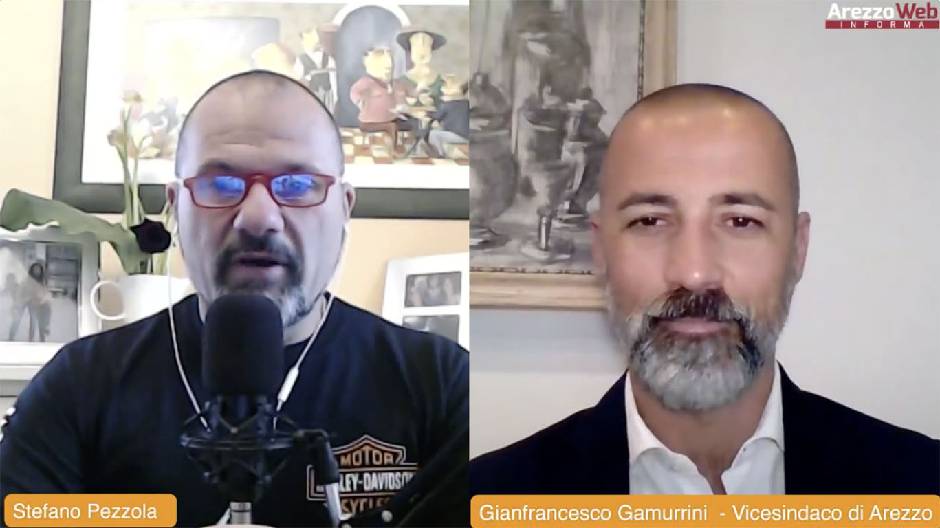 In diretta con Gianfrancesco Gamurrini Vicesindaco di Arezzo