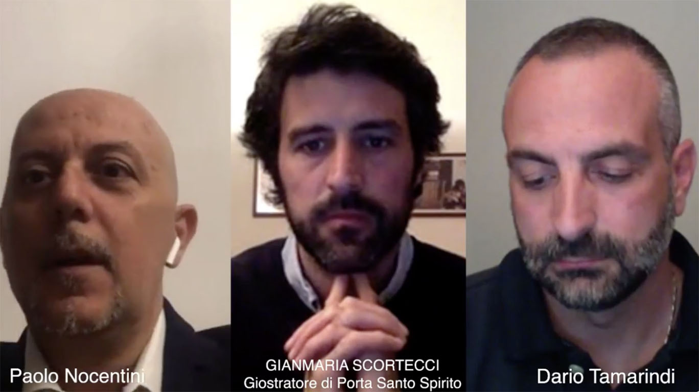 In diretta con Gianmaria Scortecci Giostratore di Porta Santo Spirito