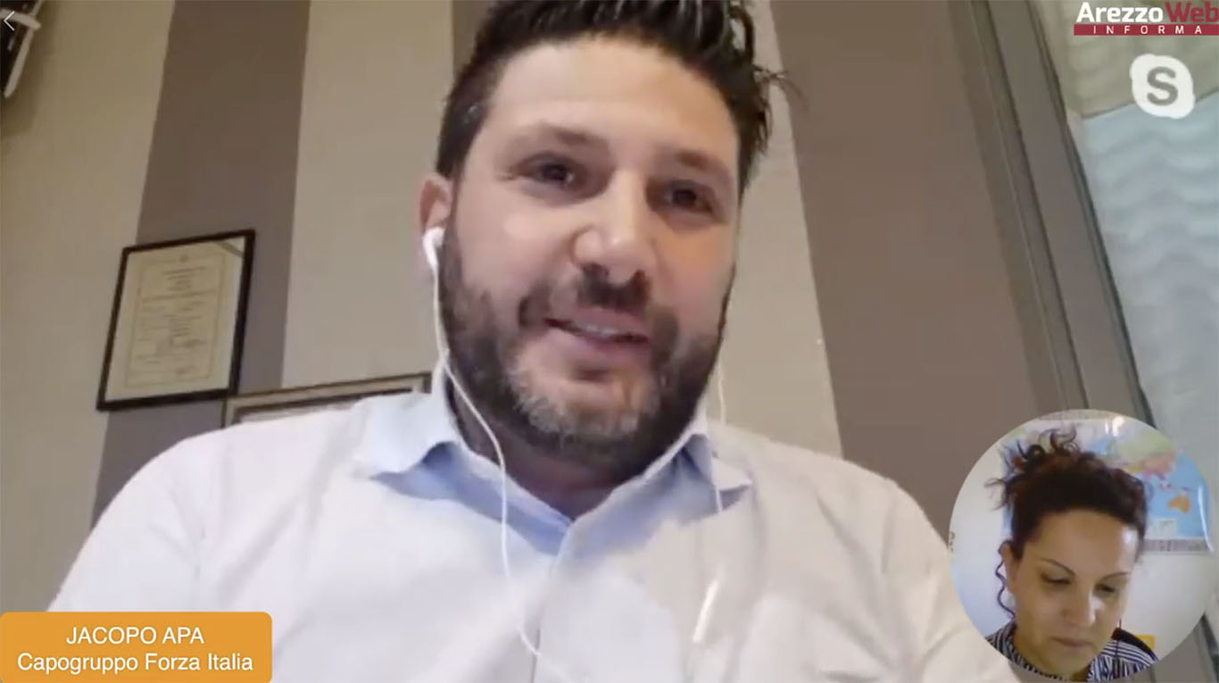 In DIRETTA con Jacopo Apa capogruppo Forza Italia