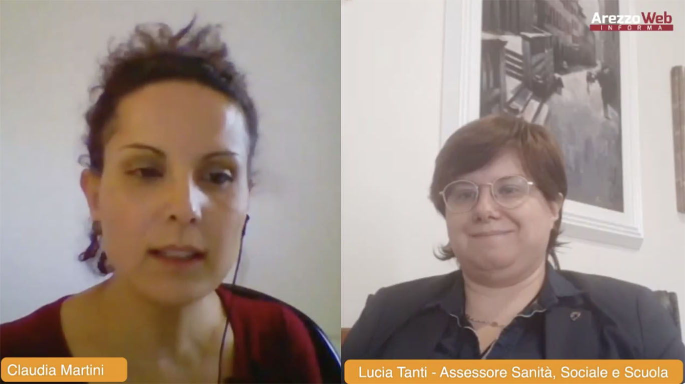 In diretta con Lucia Tanti Assessore Sanità, Sociale e Scuola