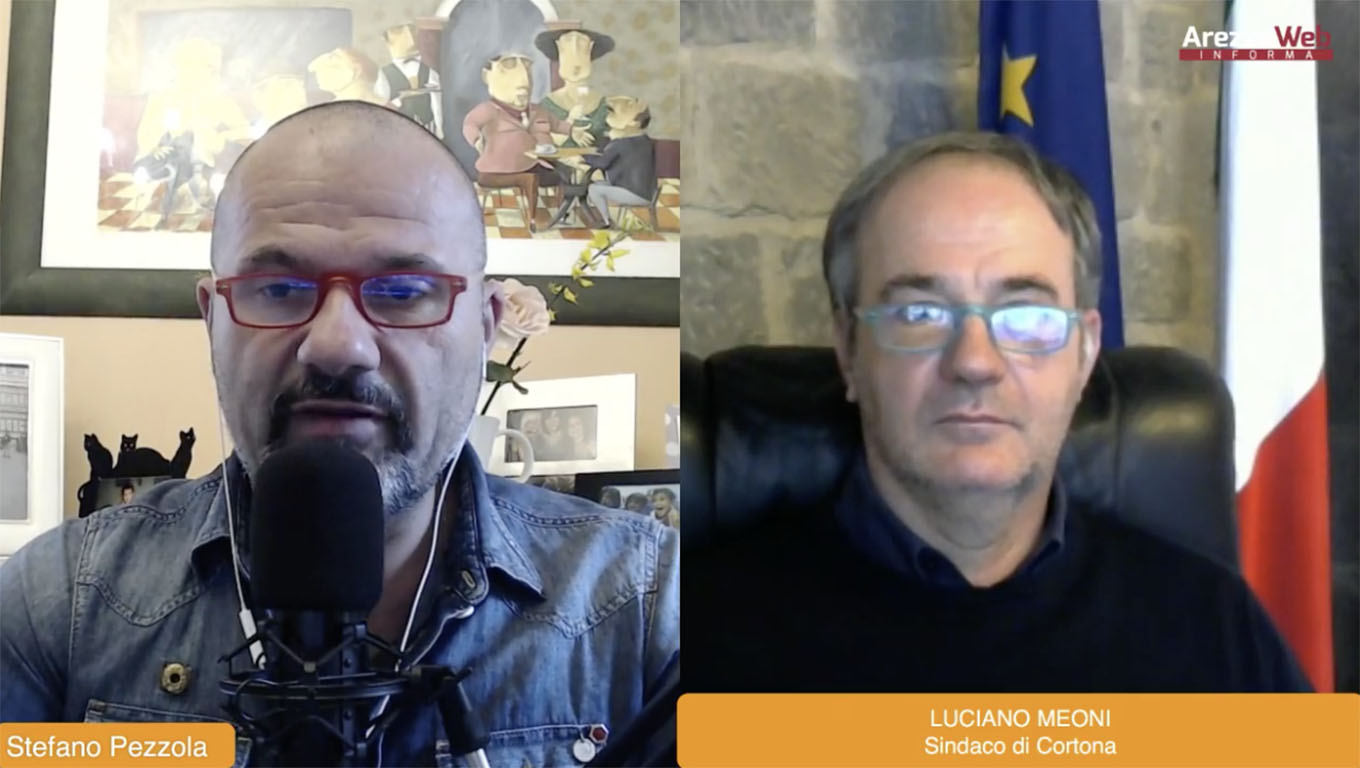 In diretta con Luciano Meoni Sindaco di Cortona