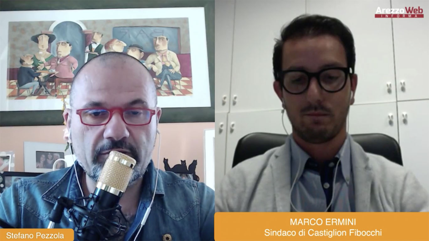 In diretta con Marco Ermini Sindaco di Castiglion Fibocchi