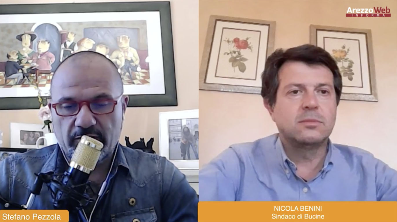In diretta con il Nicola Benini Sindaco di Bucine per parlare della ripartenza