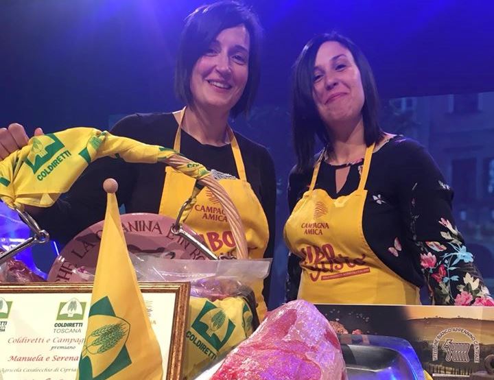 Coldiretti, le sorelle Cipriani, garanzia e qualità con i mercati di Campagna Amica