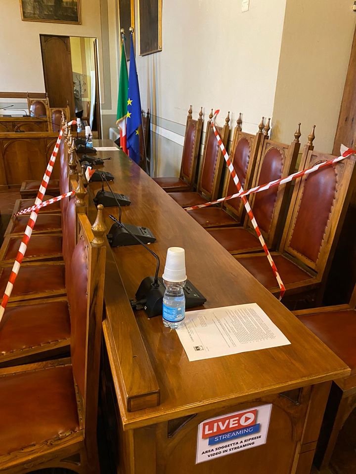 Consiglio Comunale di Sansepolcro, in aula il tema della ripartenza post Covid 19