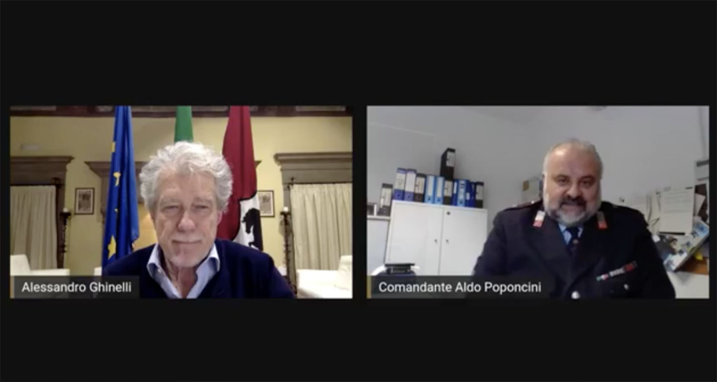 La conferenza stampa del Sindaco Ghinelli, questa sera ospite Aldo Poponcini, Comandante Polizia Locale Arezzo