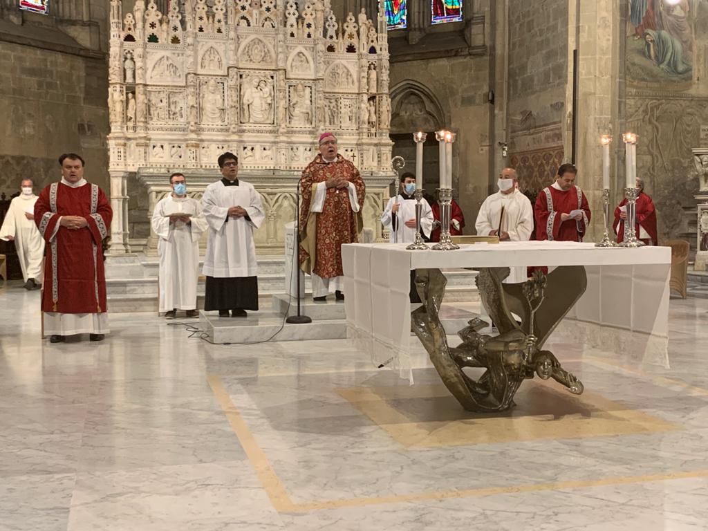 Corpus domini, solenne messa in Cattadrale
