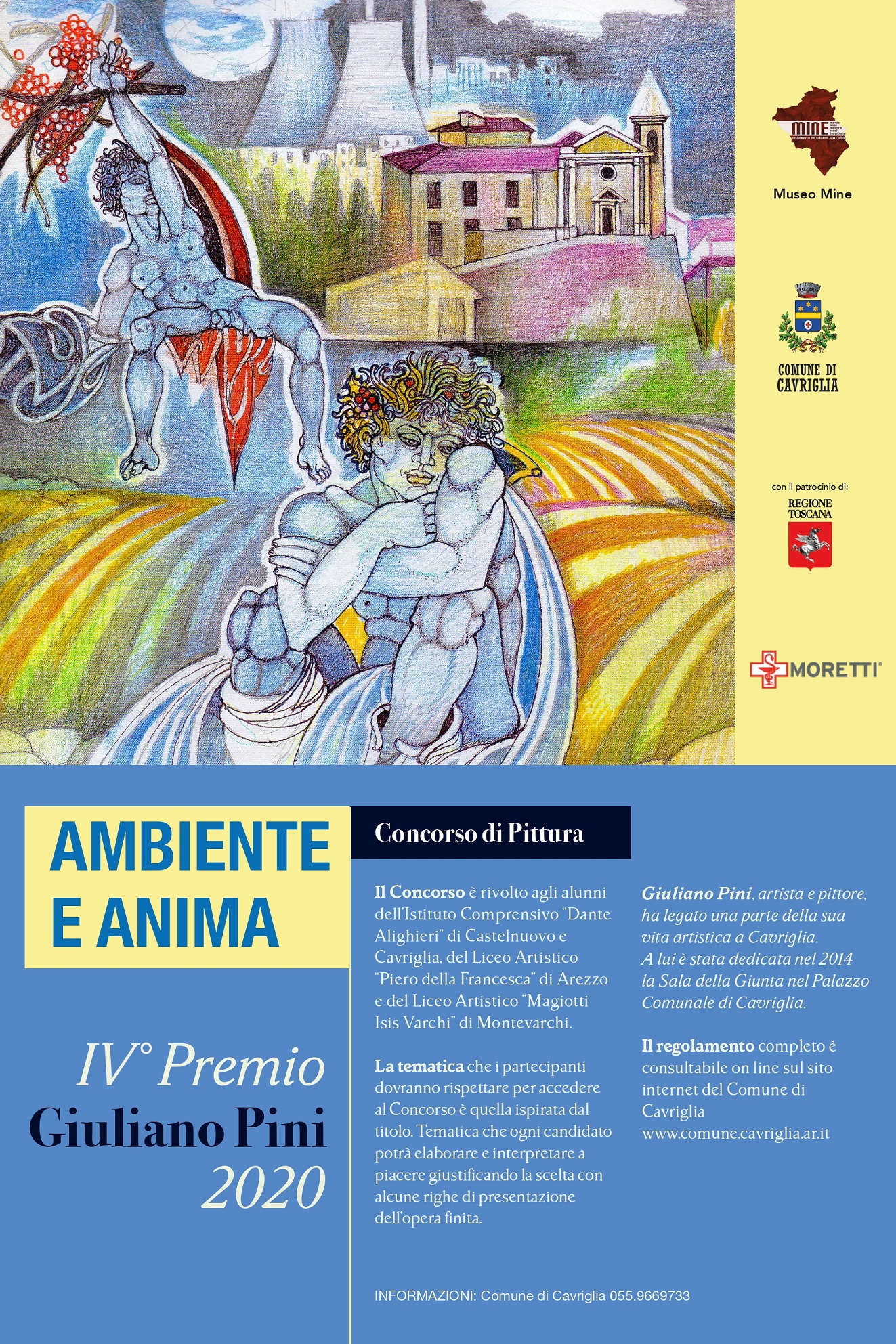 Cavriglia, “Ambiente e anima”, in svolgimento la quarta edizione del premio pittura “Giuliano Pini”