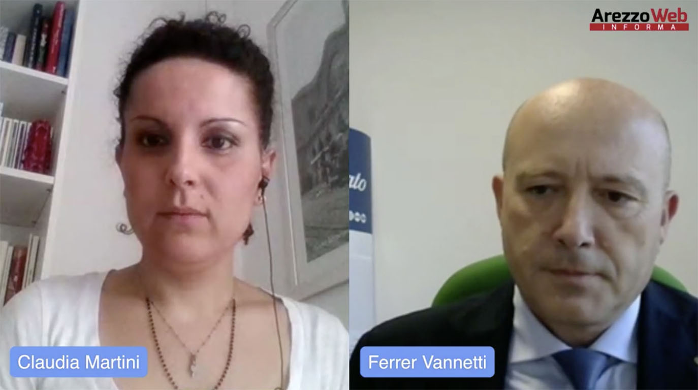 Live con Ferrer Vannetti Presidente di Contartigianato Arezzo