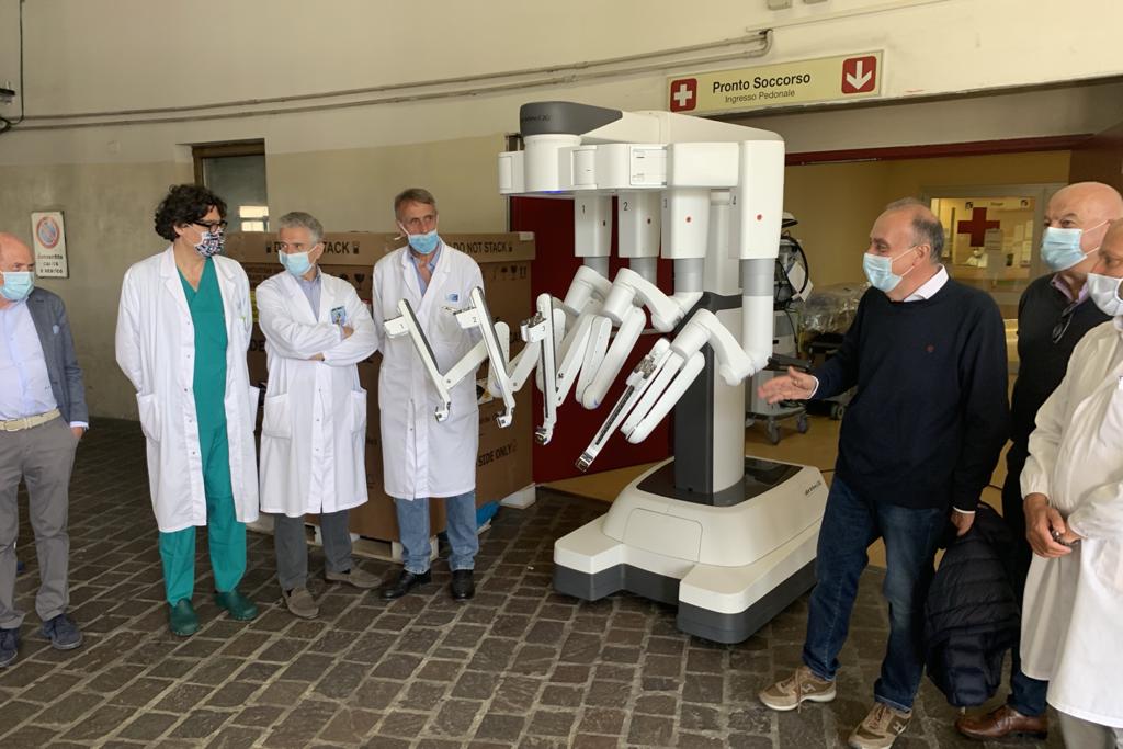 Il robot Da Vinci è tornato al San Donato