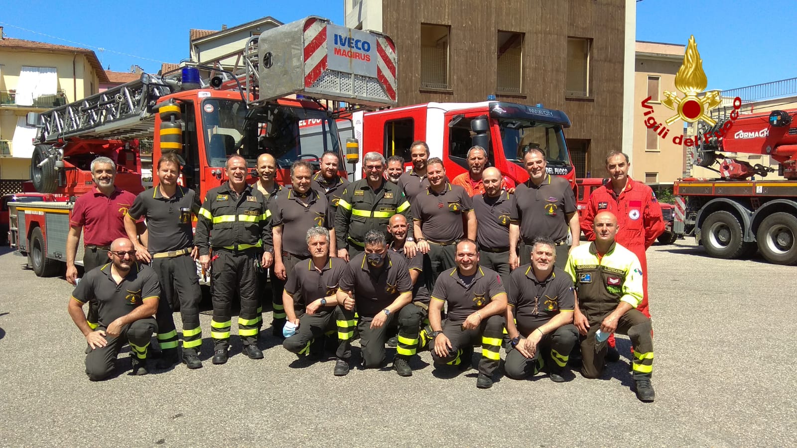 Vigili del fuoco, cambio al vertice