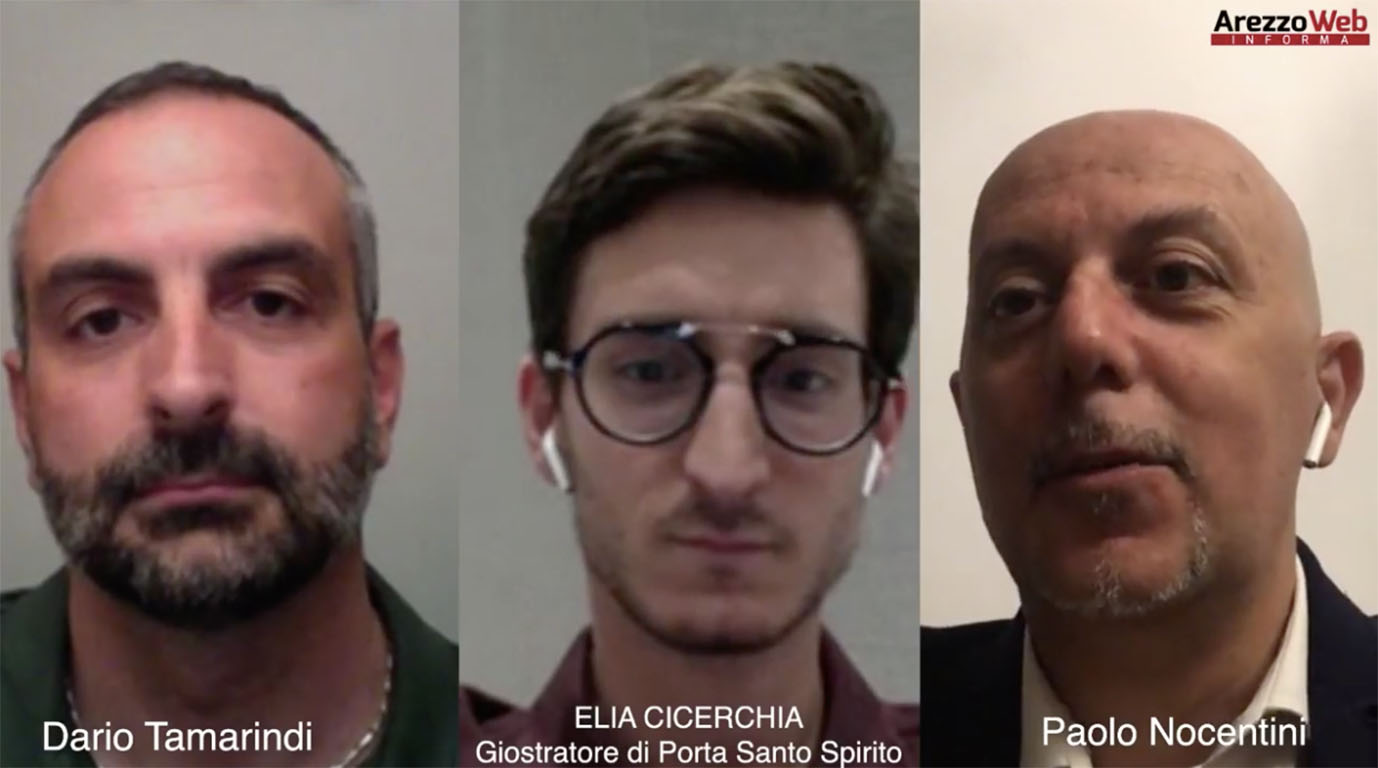 In diretta con Elia Cicerchia giostratore di Porta Santo Spirito