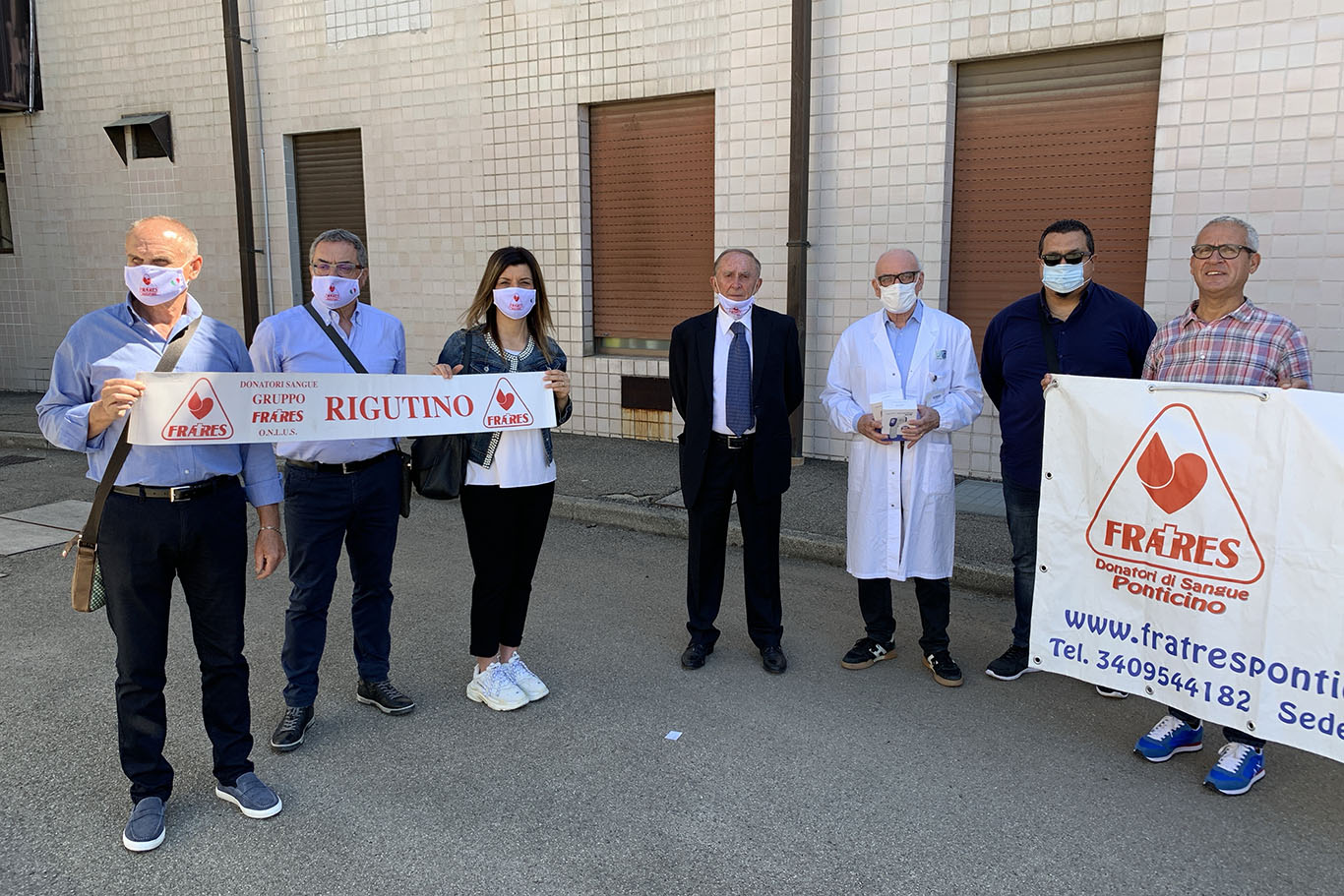 Fratres dona due termoscanner al Centro trasfusionale del San Donato