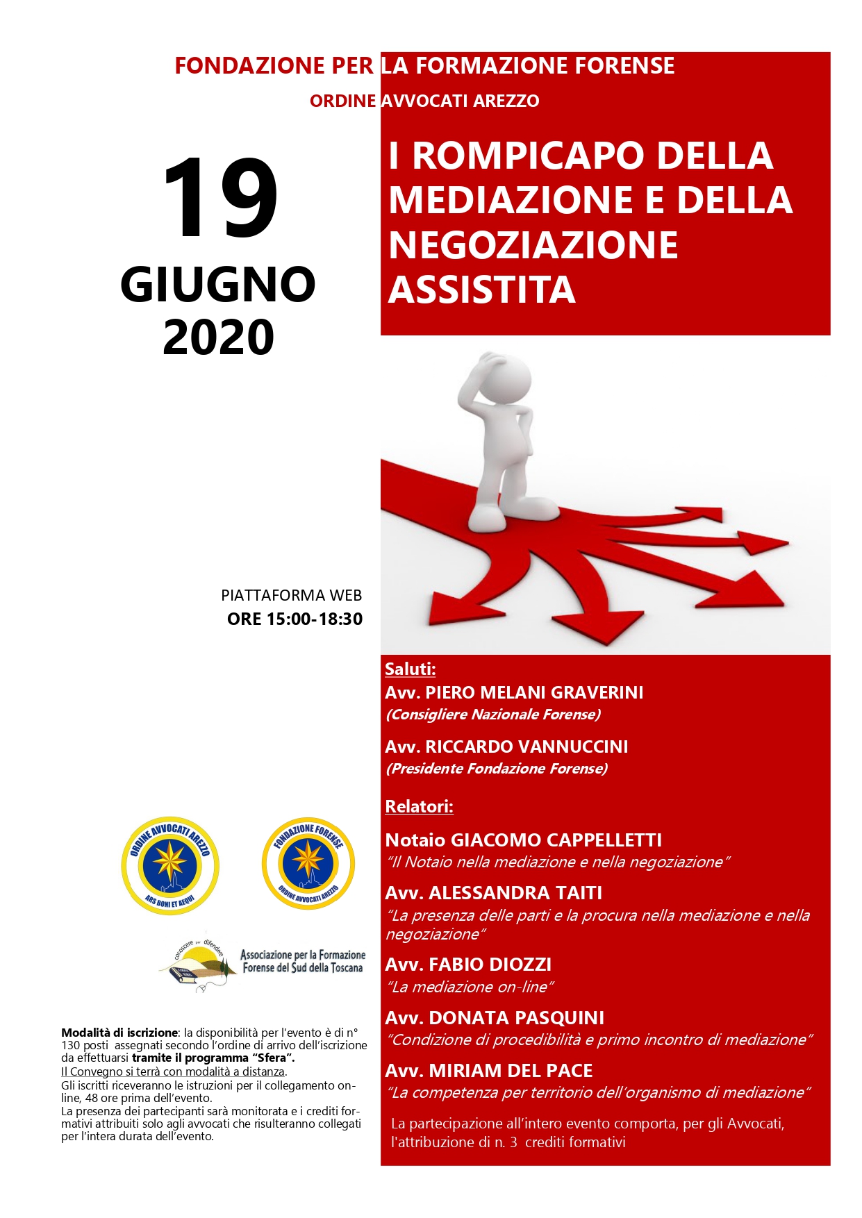 Per la prima volta gli avvocati a convegno in video conferenza