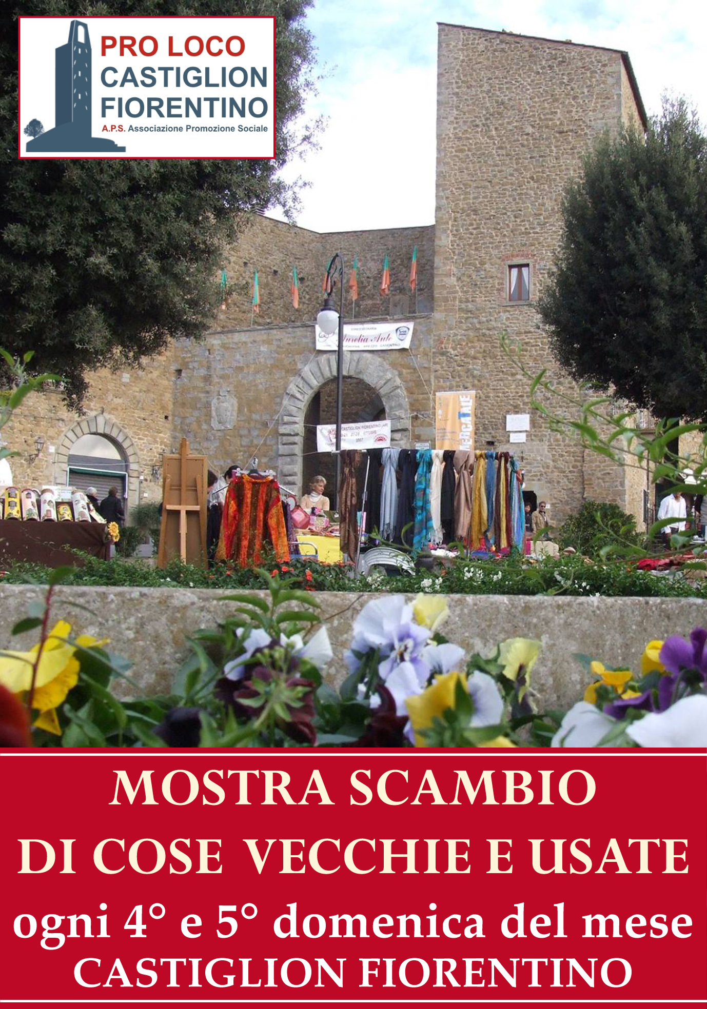 Castiglion Fiorentino, torna la “Mostra Scambio di cose vecchie e usate”