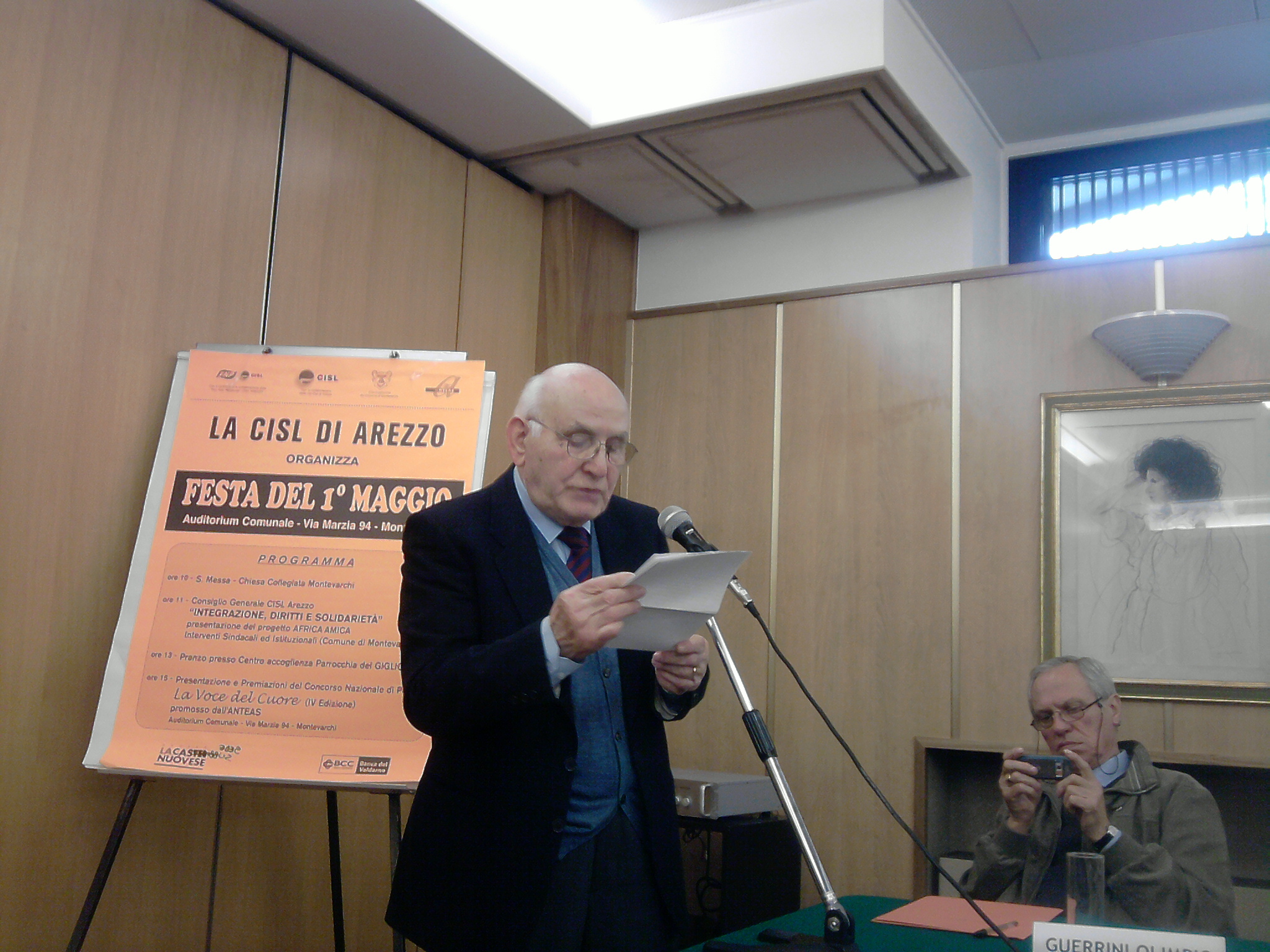 Lutto alla CISL di Arezzo, è venuto a mancare il fondatore Ferdinando Turchetti