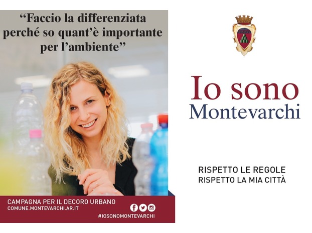 #iosonomontevarchi invita a curare la città. Riprende il servizio della stazione ecologica itinerante, pulizia delle strade e apertura del  Centro di Raccolta rifiuti