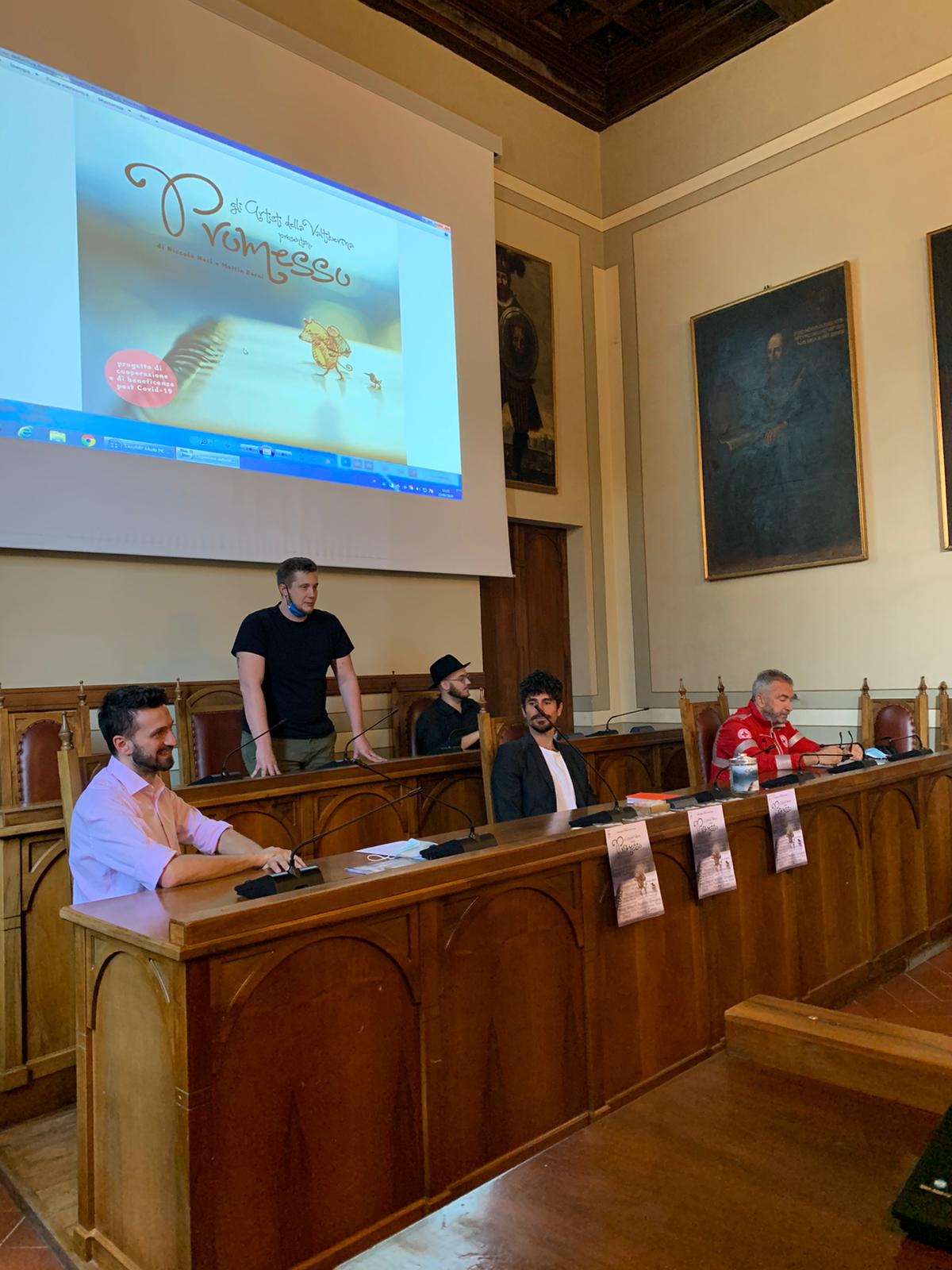 Sansepolcro, dal lockdown alla musica, una canzone per aiutare la Croce Rossa