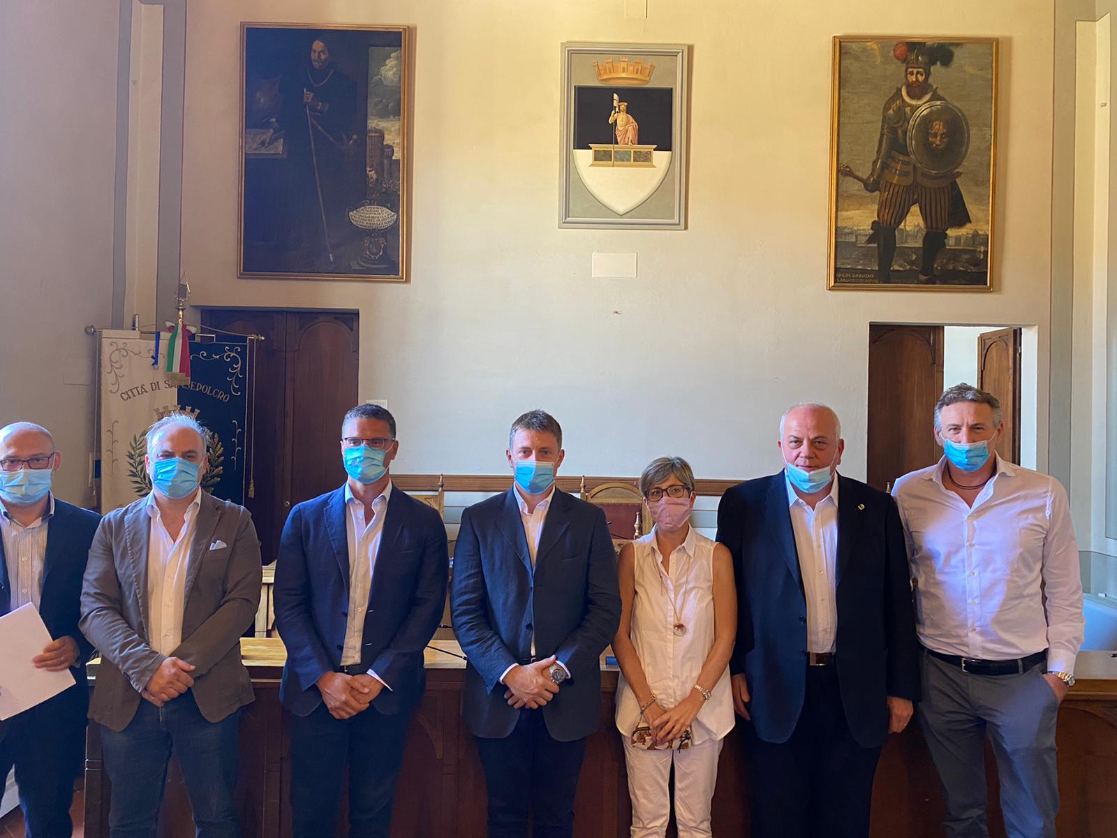 Sansepolcro, secondo ponte sul Tevere: firmato il contratto per l’inizio dei lavori