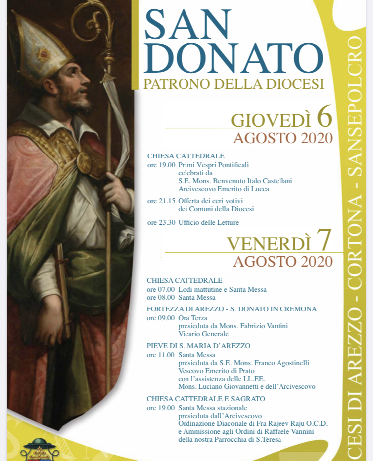 La festa di San Donato ai tempi del Covid