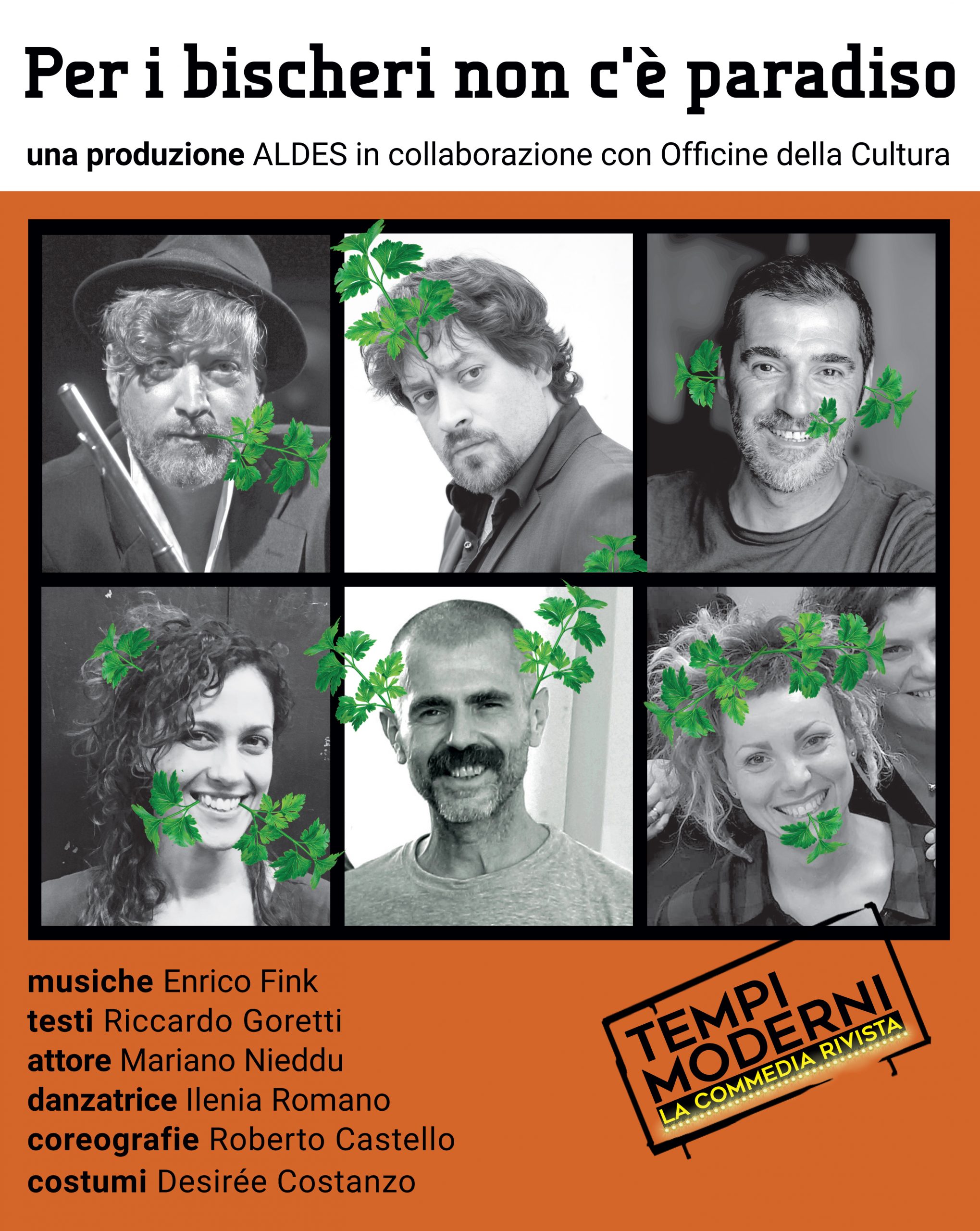 Doppio appuntamento con “Tempi moderni – La commedia rivista”