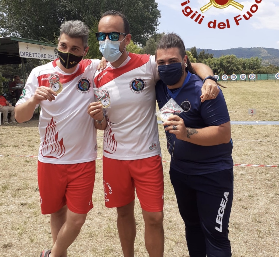 Ottima ripartenza per gli arcieri del Gruppo Sportivo Vigili del Fuoco di Arezzo