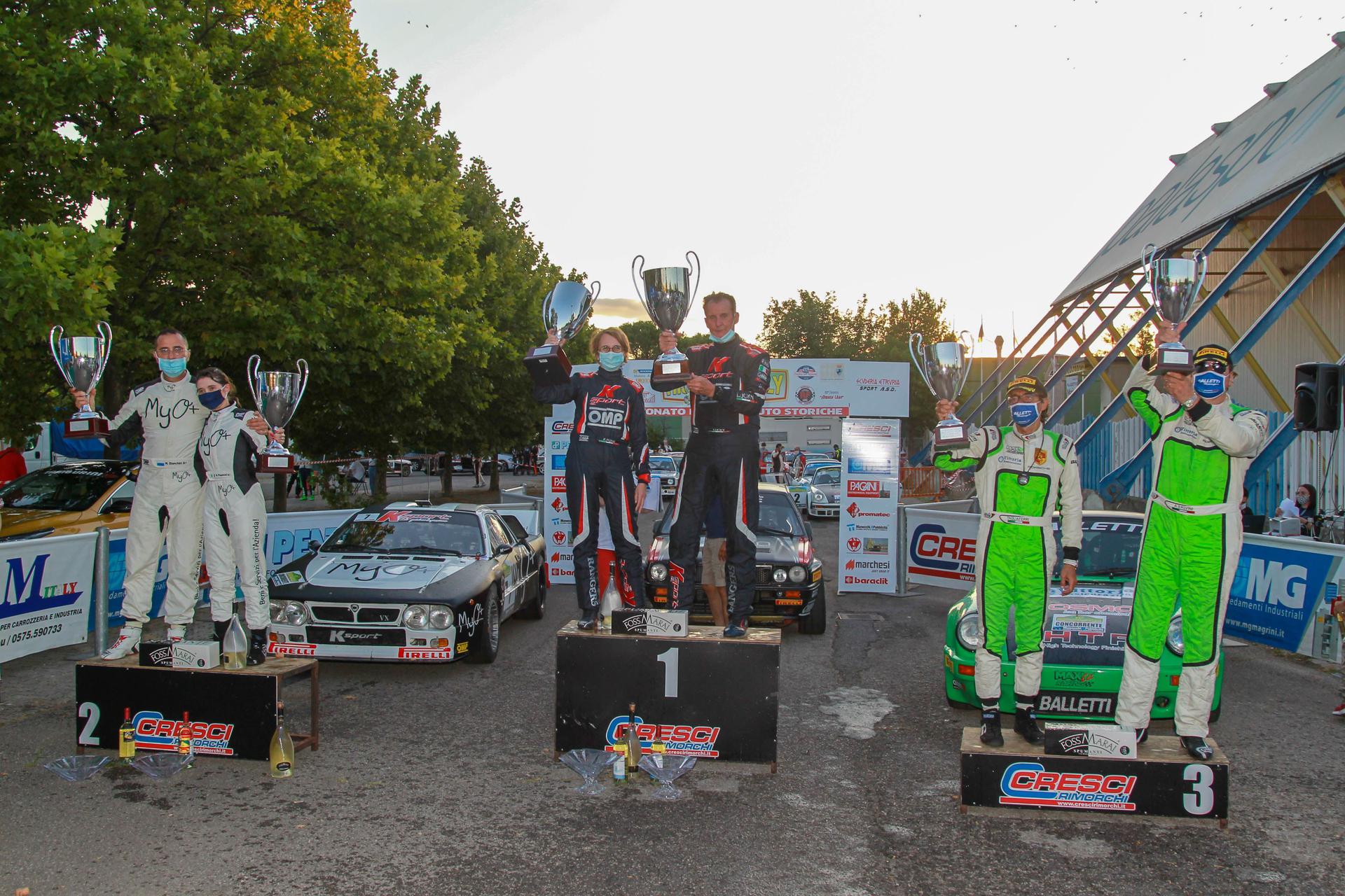 “Lucky” Battistolli vince il 10° Historic Rally delle Vallate Aretine