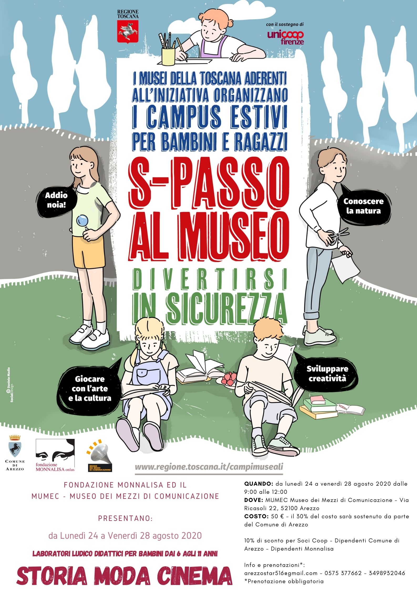 Museo dei Mezzi di Comunicazione capofila dei campi estivi museali di Regione Toscana