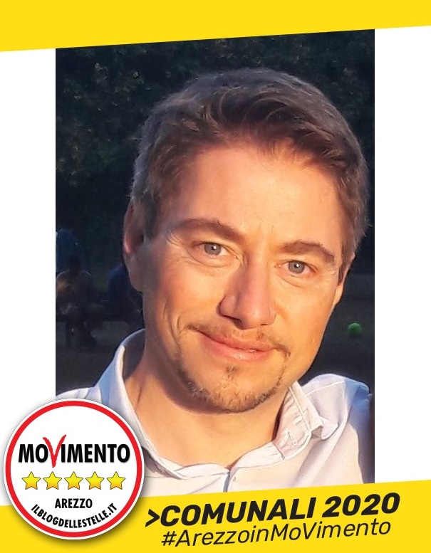 Carlo Baglioni, candidato portavoce M5S in Consiglio Comunale ad Arezzo. Ecco la presentazione