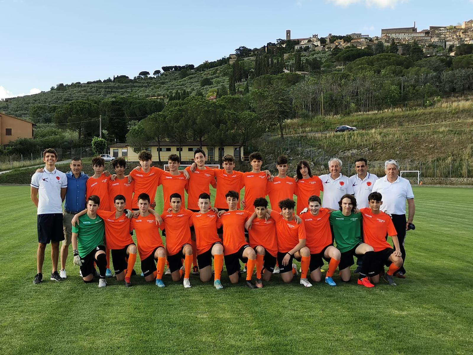 I complimenti dell’amministrazione comunale ai Giovanissimi 2005 dell’Asd Cortona Camucia