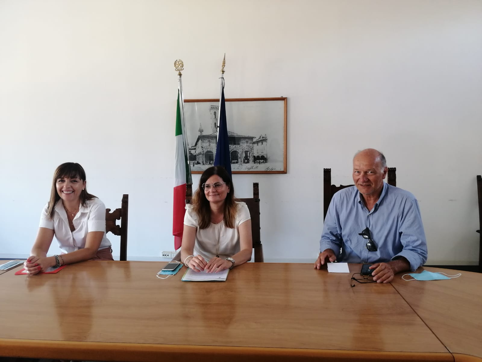 25 Novembre, ABB dona una panchina rossa al Comune di San Giovanni Valdarno