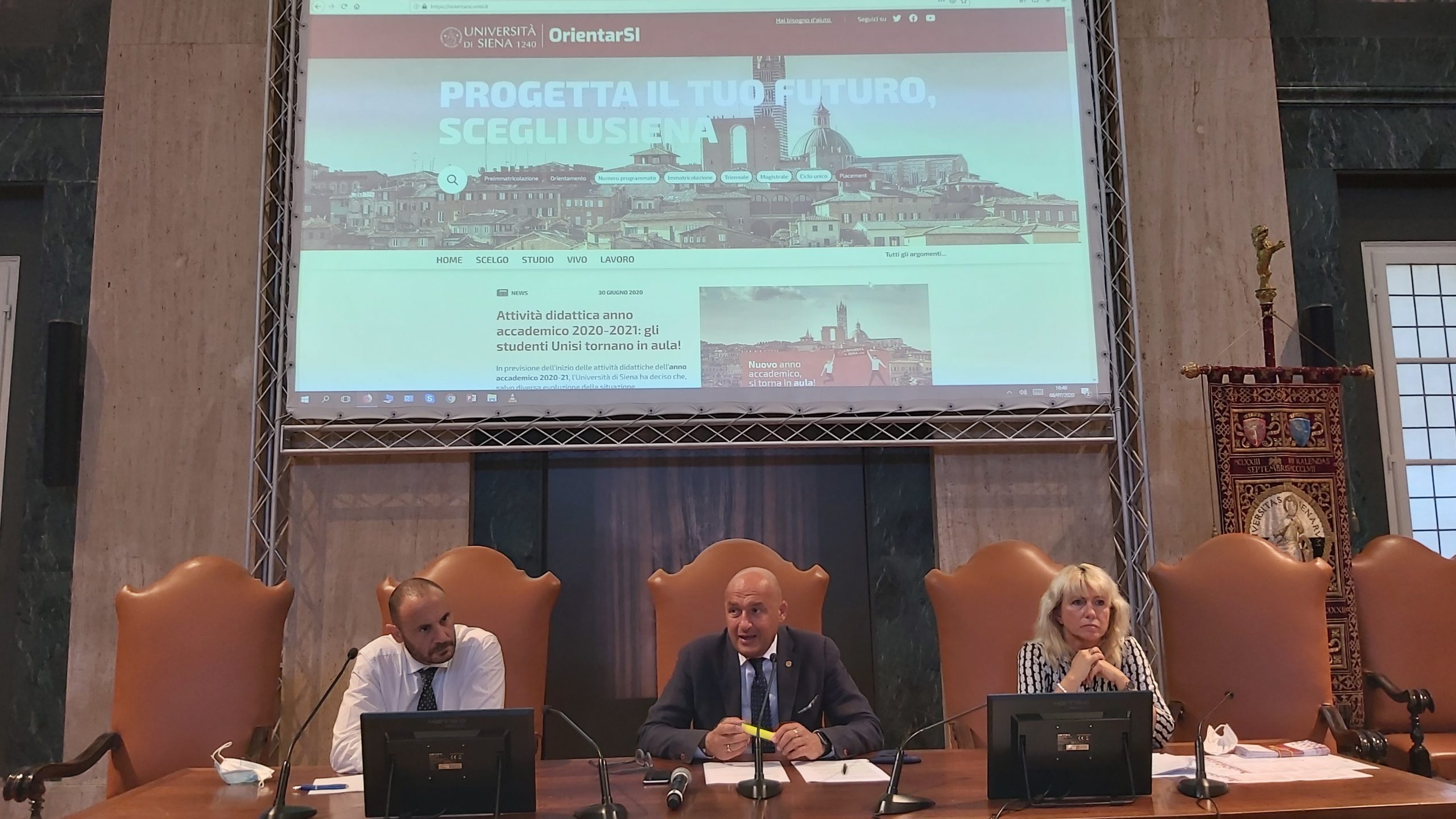 Immatricolazioni all’Università di Siena al via dal 21 luglio. II rettore Francesco Frati: “Siamo pronti ad accogliere gli studenti in condizioni di massima sicurezza”