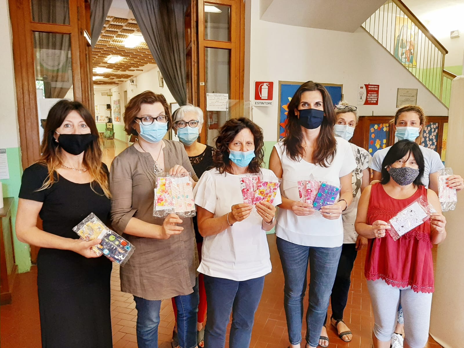 Mascherine in arrivo per i bambini di Cortona
