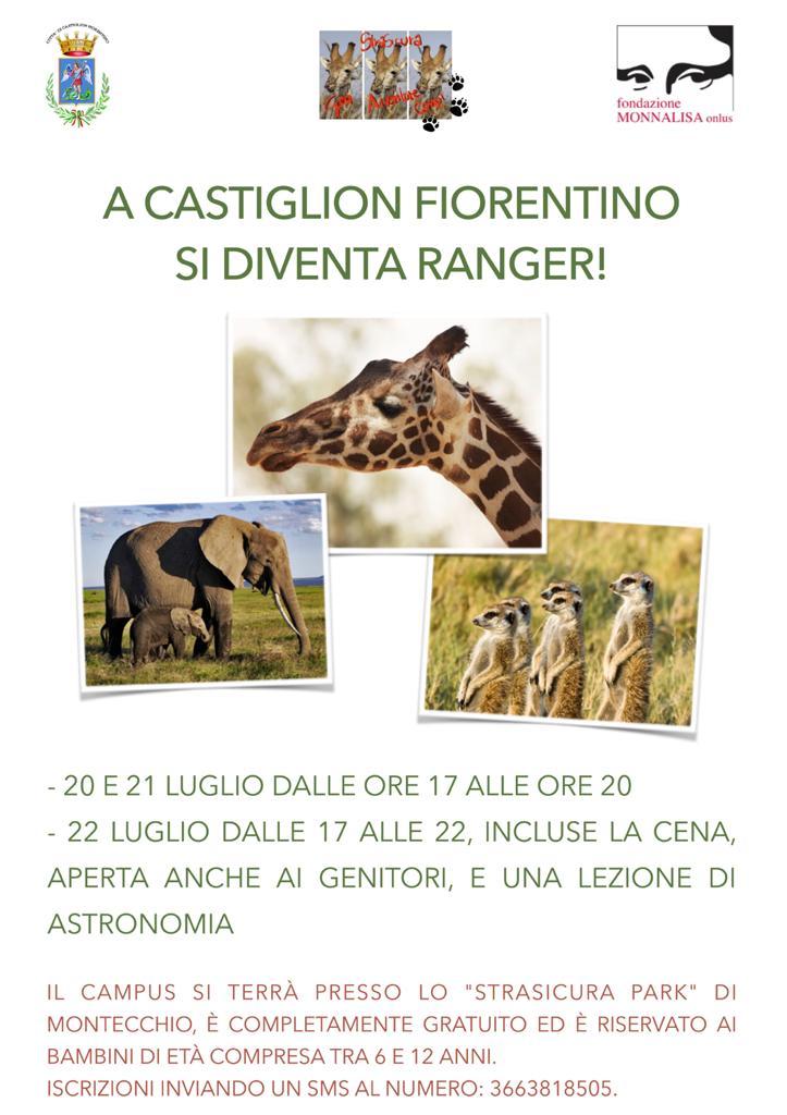 A Castiglion Fiorentino si diventa Ranger. In arrivo il mini campus “Gea Adventure Camp” rivolto ai bambini dai 6 ai 12 anni