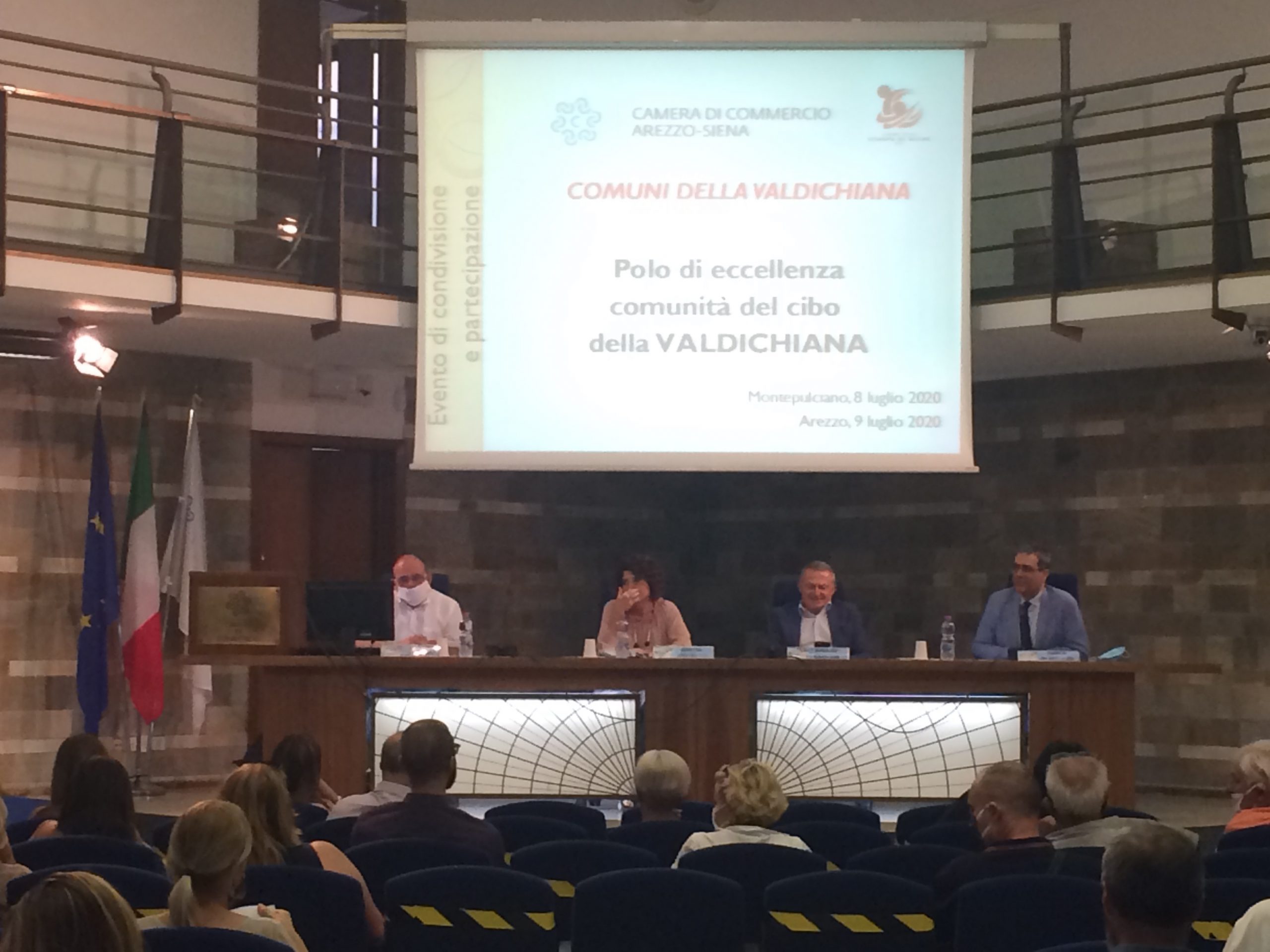 Costituzione del “Polo d’Eccellenza – Comunità del Cibo della Valdichiana”: incontro di concertazione alla Borsa Merci di Arezzo