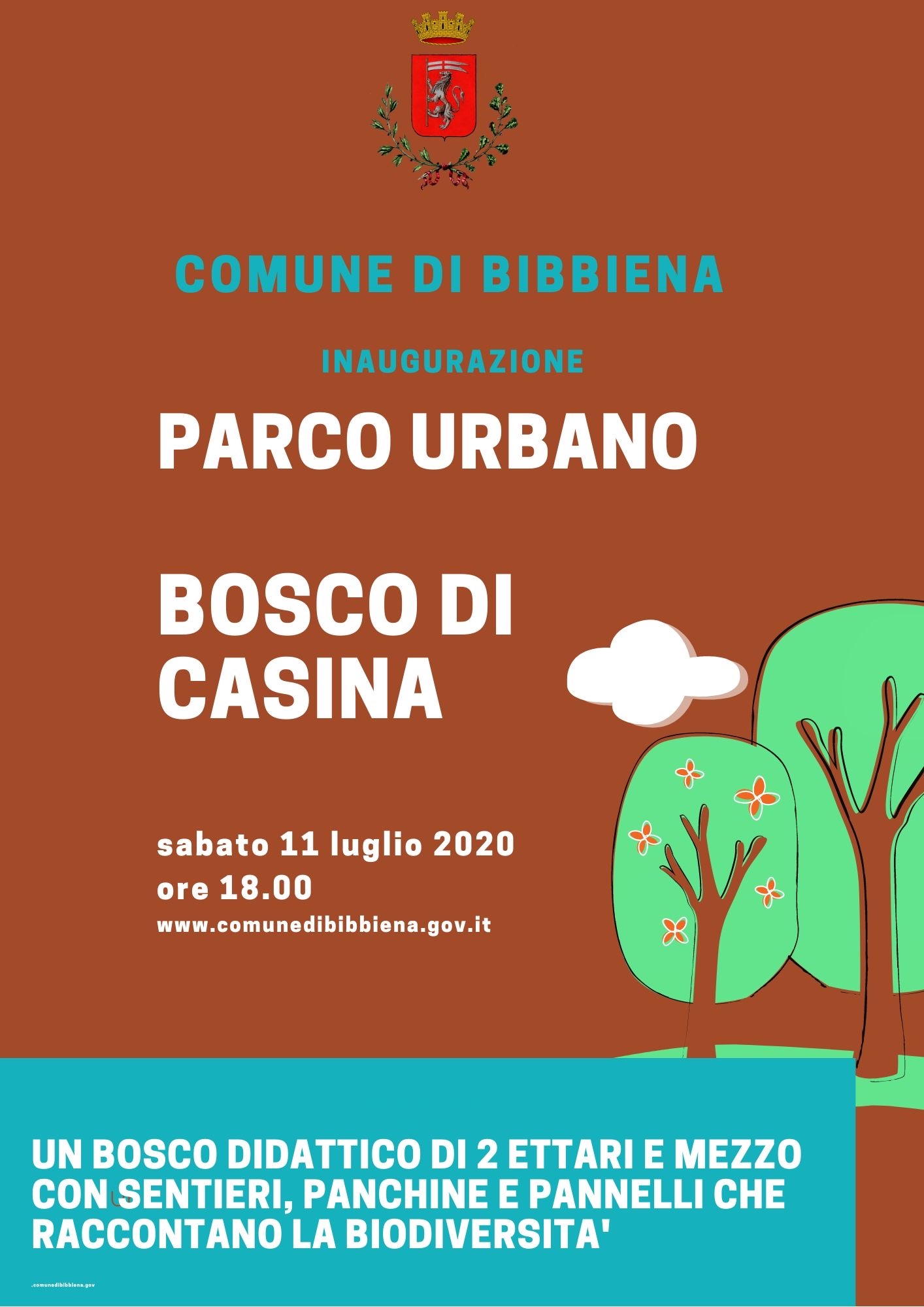 Bibbiena, si inaugurano i lavori di Bosco di Casina