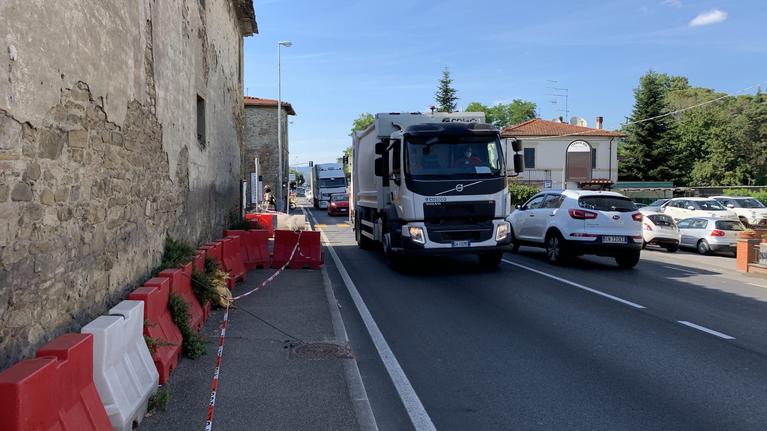 Regionale 71 a Ceciliano, Cornacchini: “i proprietari hanno 20 giorni per mettere in sicurezza la casa pericolante”
