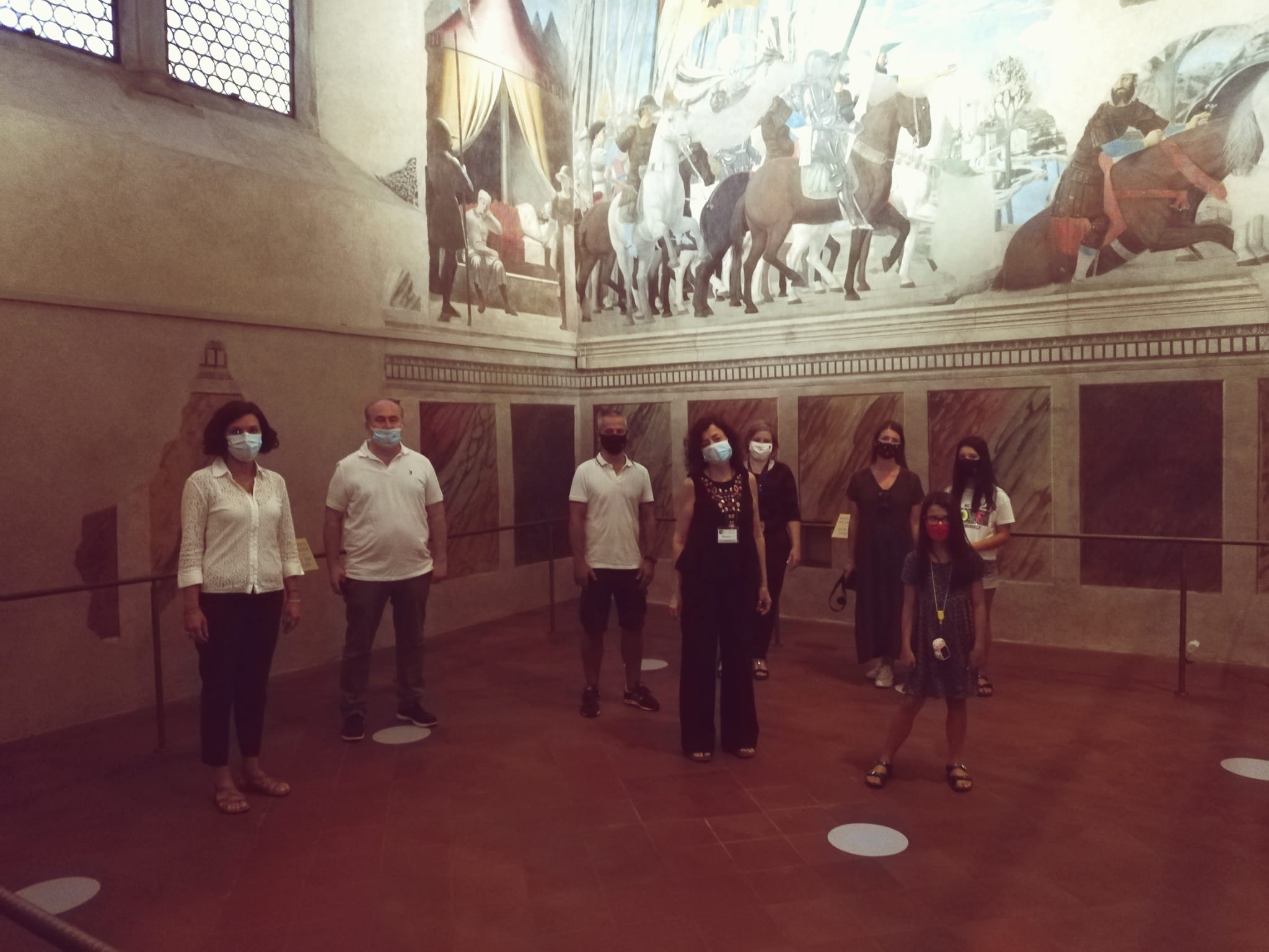 Riaprono gli affreschi di Piero della Francesca e la Cappella Bacci che custodisce il ciclo “Storie della Vera Croce”