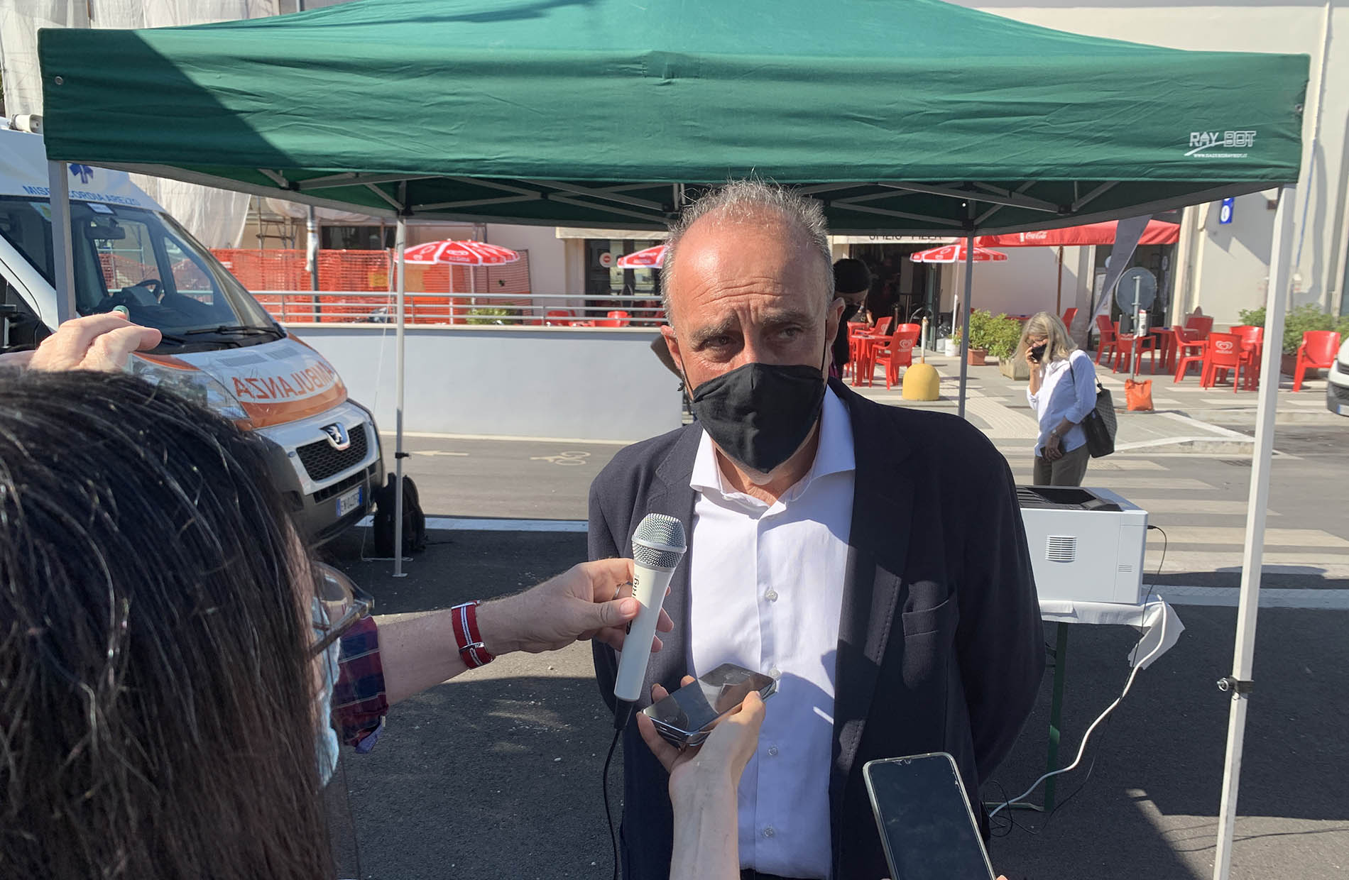 Controlli anti-Covid alla stazione di Arezzo