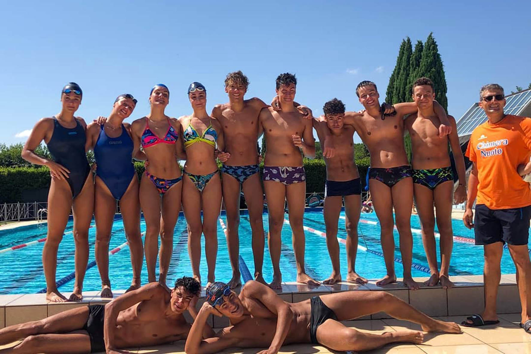 La Chimera Nuoto torna in vasca al palazzetto del nuoto di Arezzo