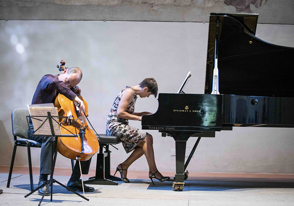 Terre d’Arezzo Music Festival, Concerto Violoncello e Pianoforte. Loc. Castelluccio, Capolona 18.08.2020